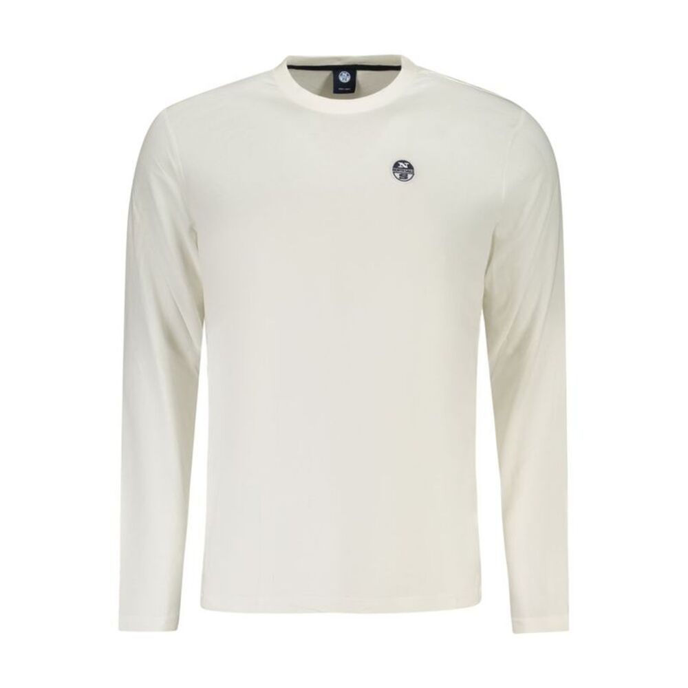 North Sails Bianco Cotton Men Men's T-Shirt